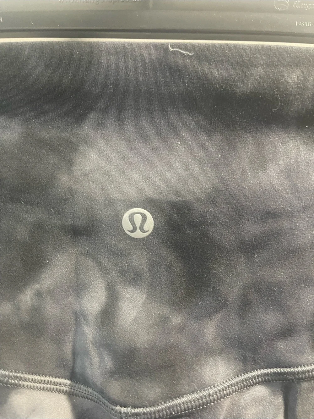 lululemon Align athletica Black and Charcoal Tie-Dye Leggings